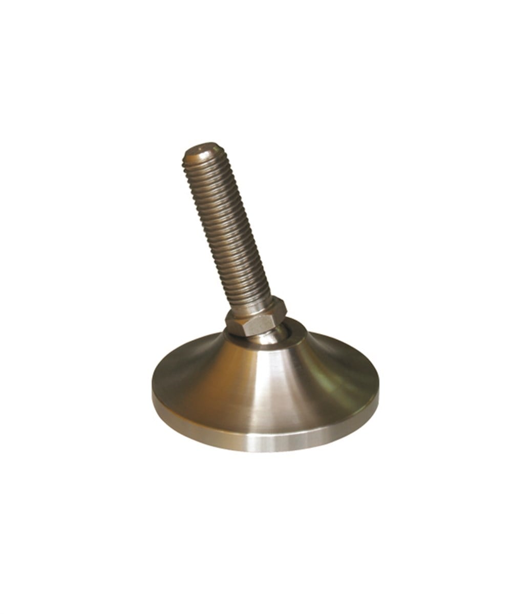 Çap:80 M16x60 Komple Paslanmaz Mafsallı Ayak - EMX 80 1660