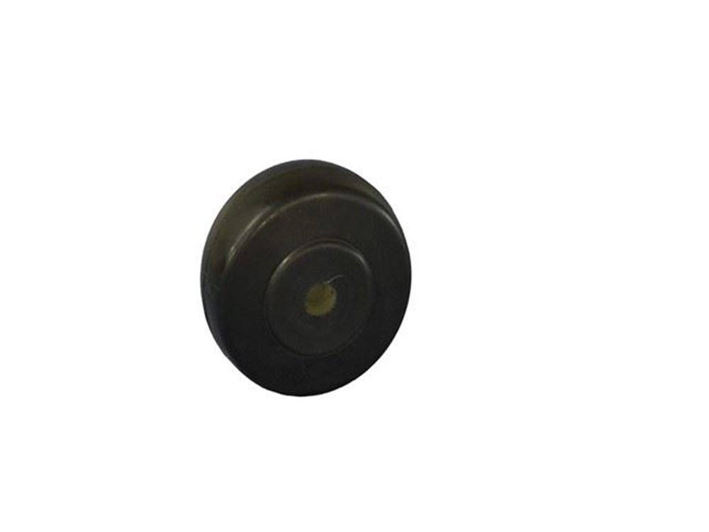 Çiftel - Çap: 80x30x15 mm Lastik Tekerlek, Burçlu Yedek Teker - 0811