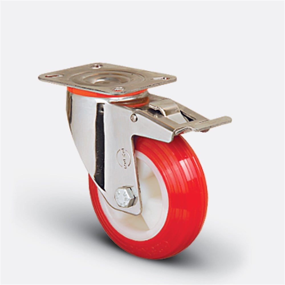EM01 ZKP 200 Frenli Paslanmaz INOX