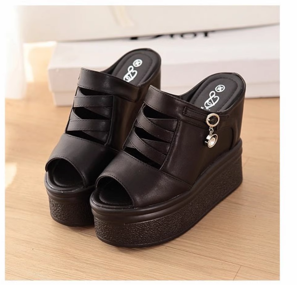 Dolgu Topuklu Terlik