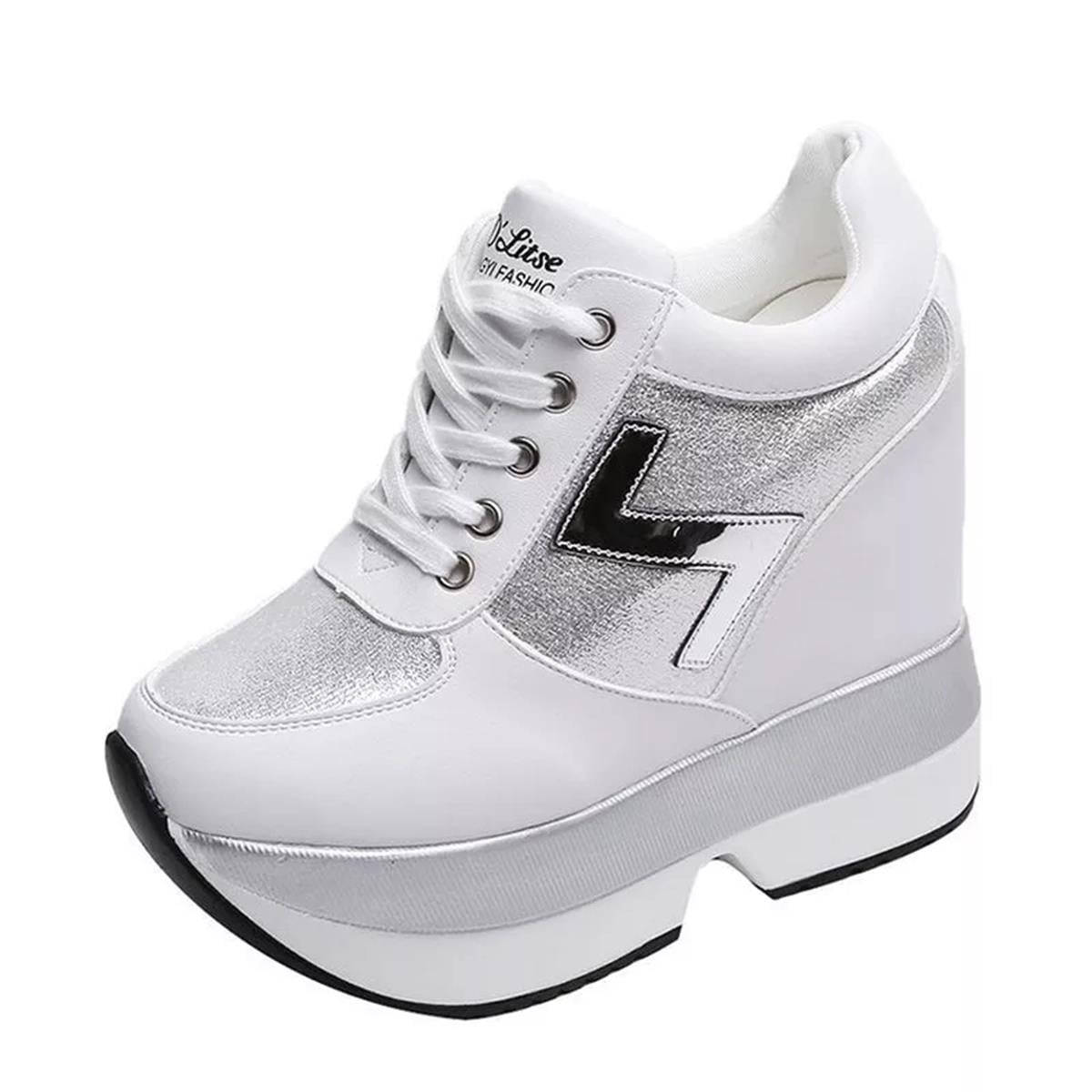 Gizli Topuk Spor Ayakkabı 12 cm