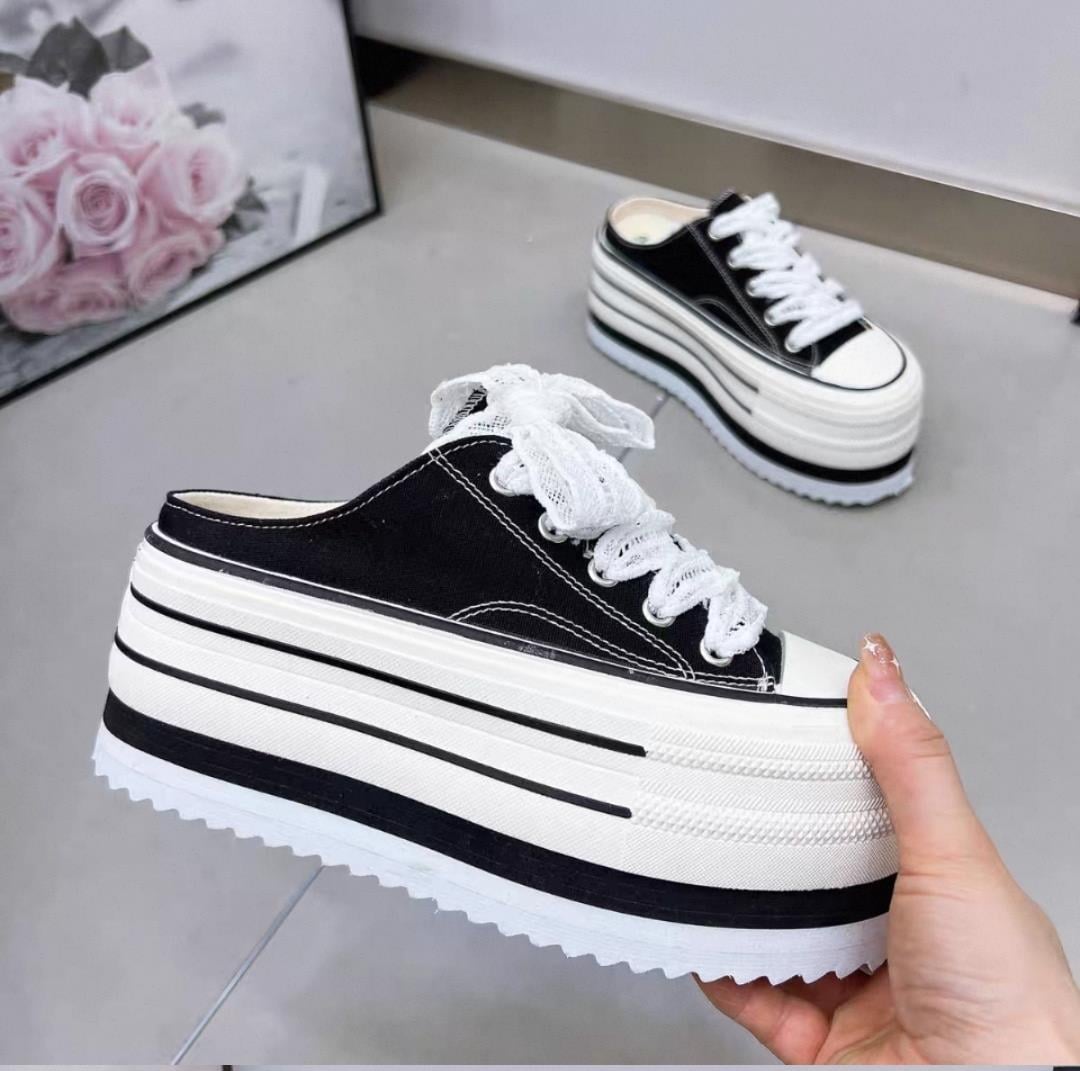 Dolgu Topuk Spor Terlik