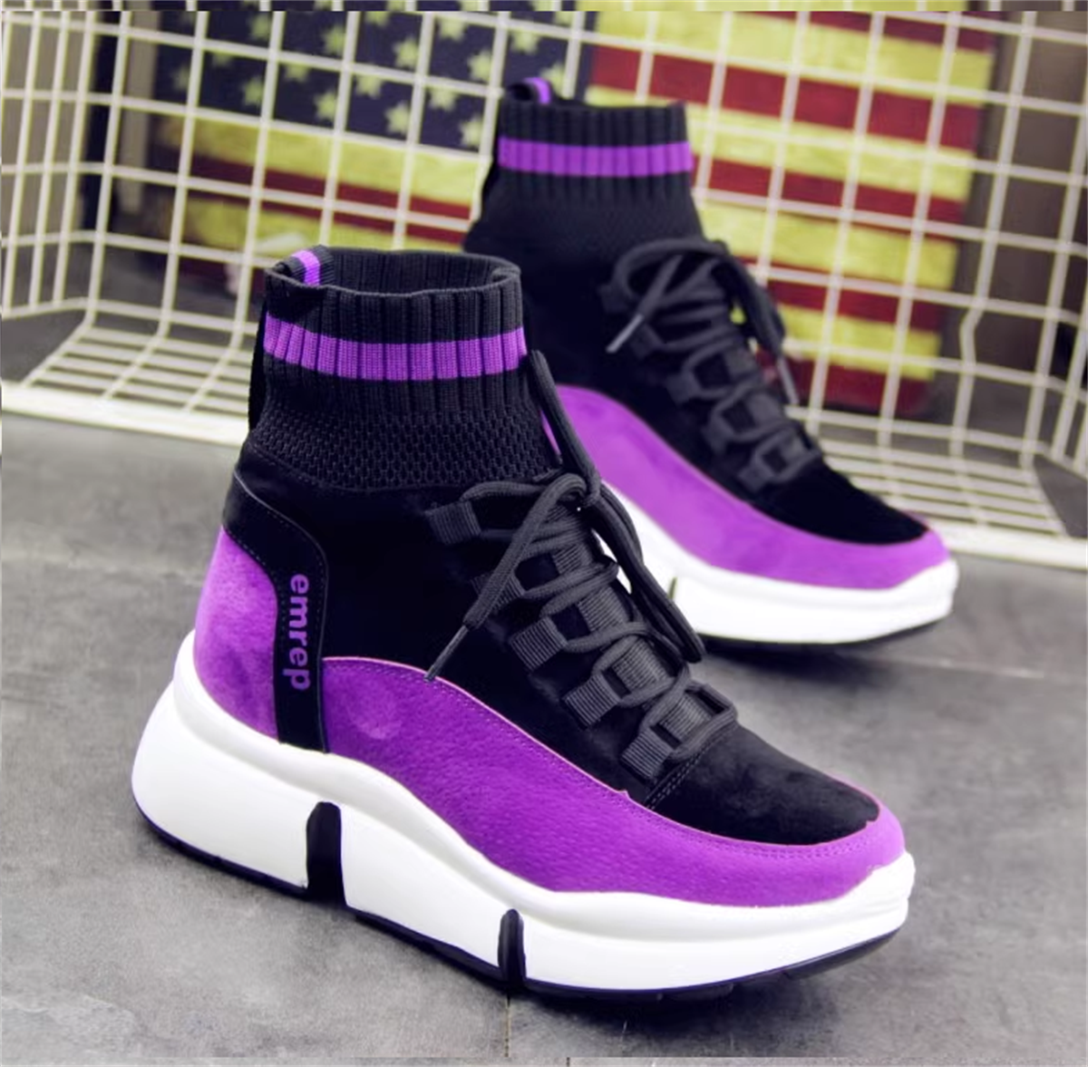 Dolgu Topuk Triko Bot