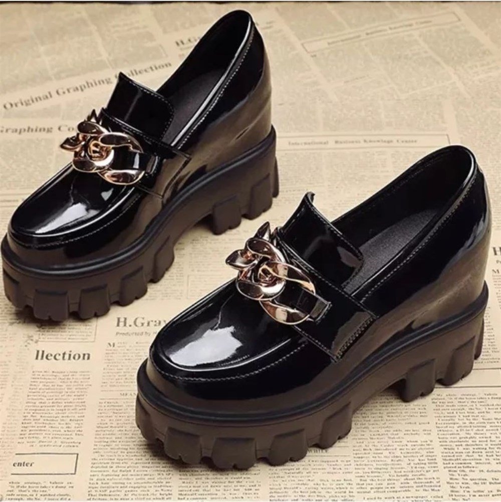Gizli Topuk Loafer 11 cm