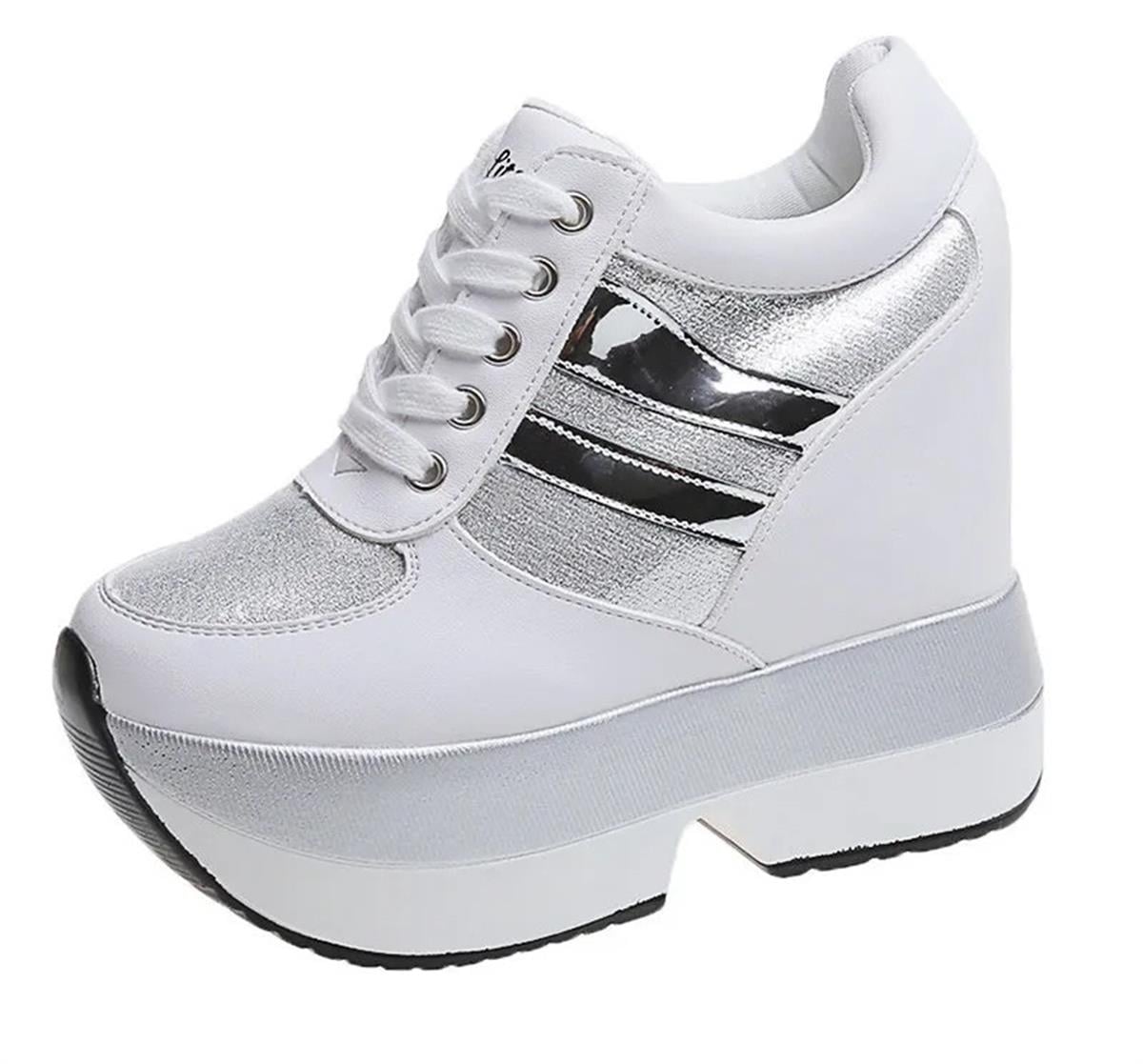 Gizli Topuk Spor Ayakkabı 12 cm