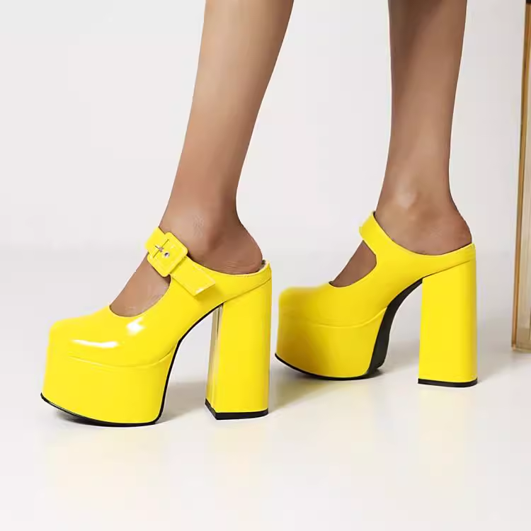 Platform Topuklu Terlik