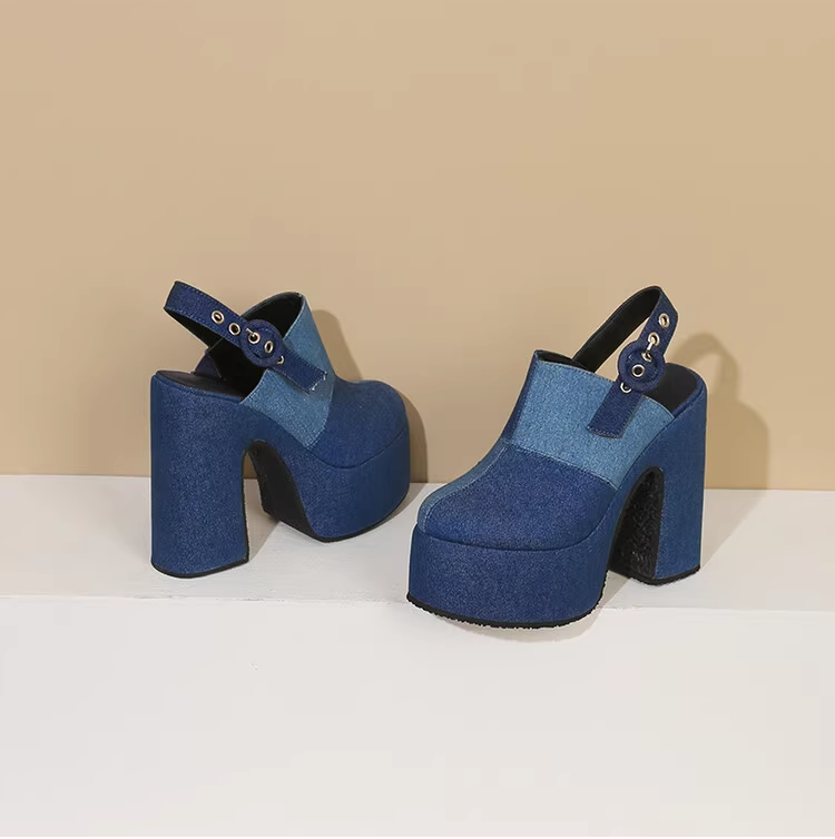 Platform Topuklu Terlik