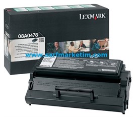 Lexmark 08A0478 E320-E322n Yüksek Kapasite Orijinal Toner 6000 Baskı