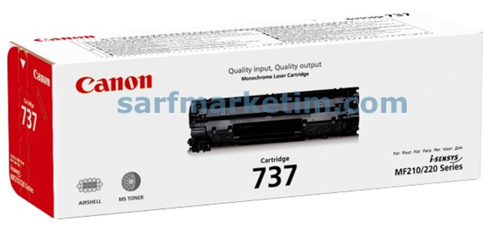 Canon MF 231 Orijinal Toner 2400 Baskı