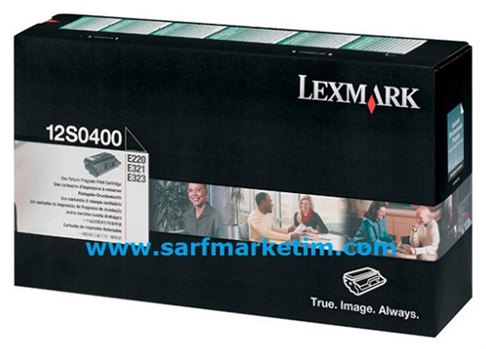 Lexmark 12S0400 Orijinal Toner Kartuş 2500 Baskı