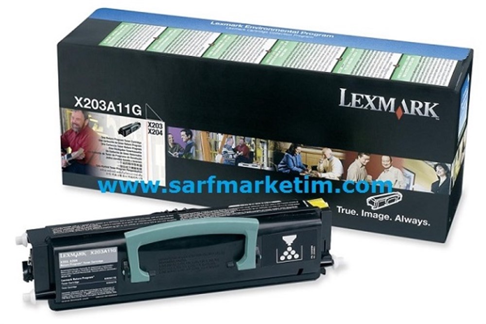 Lexmark X204n Orijinal Toner Kartuş 2500 Baskı