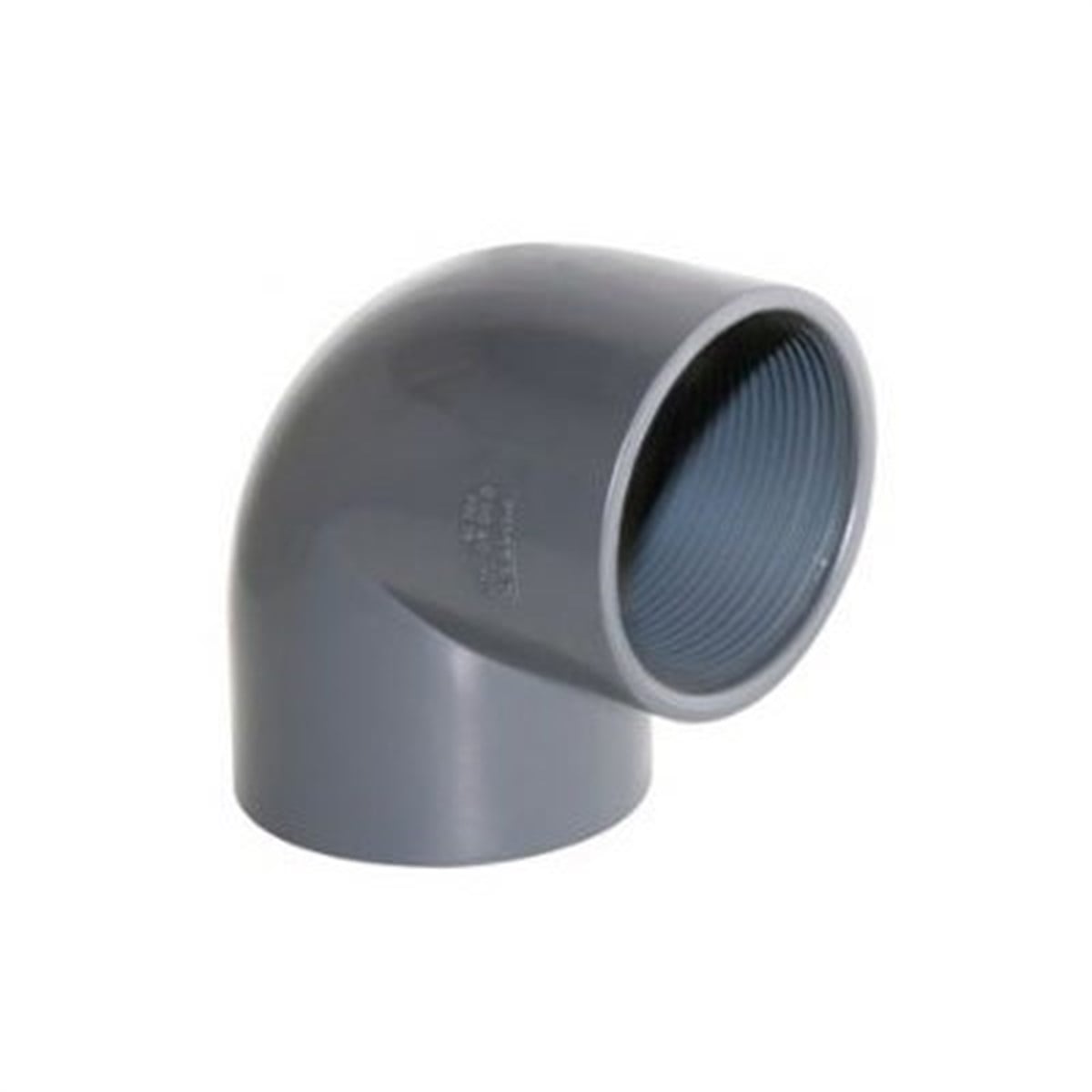 UH-PVC 90° TEK TARAFI İÇTEN DİŞLİ DİRSEK