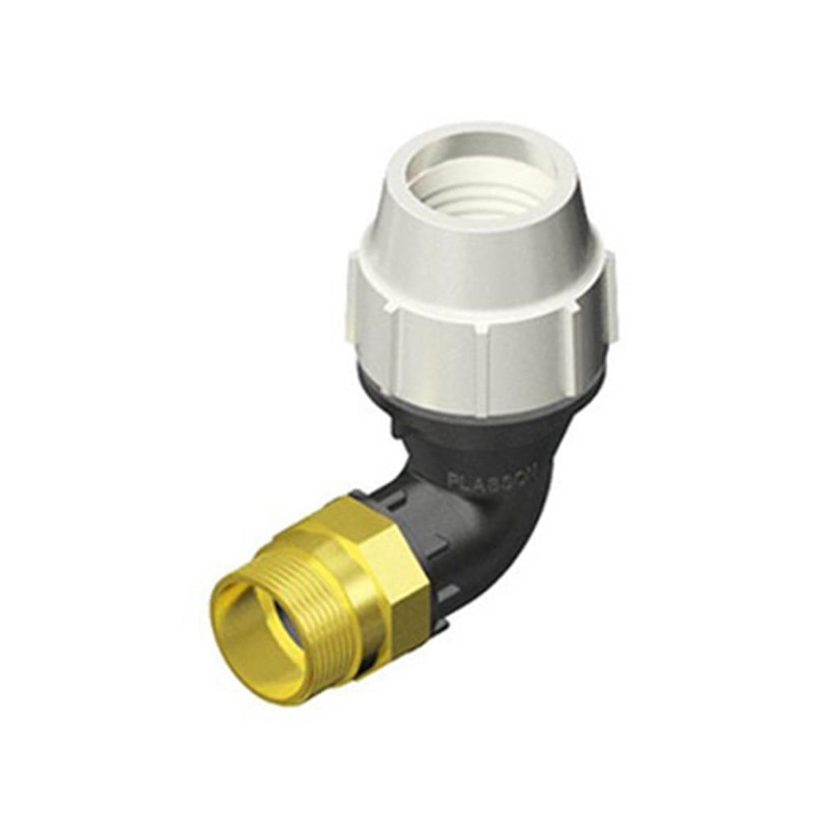 KABLİN PİRİNÇ DIŞ DİŞLİ DİRSEK 90°