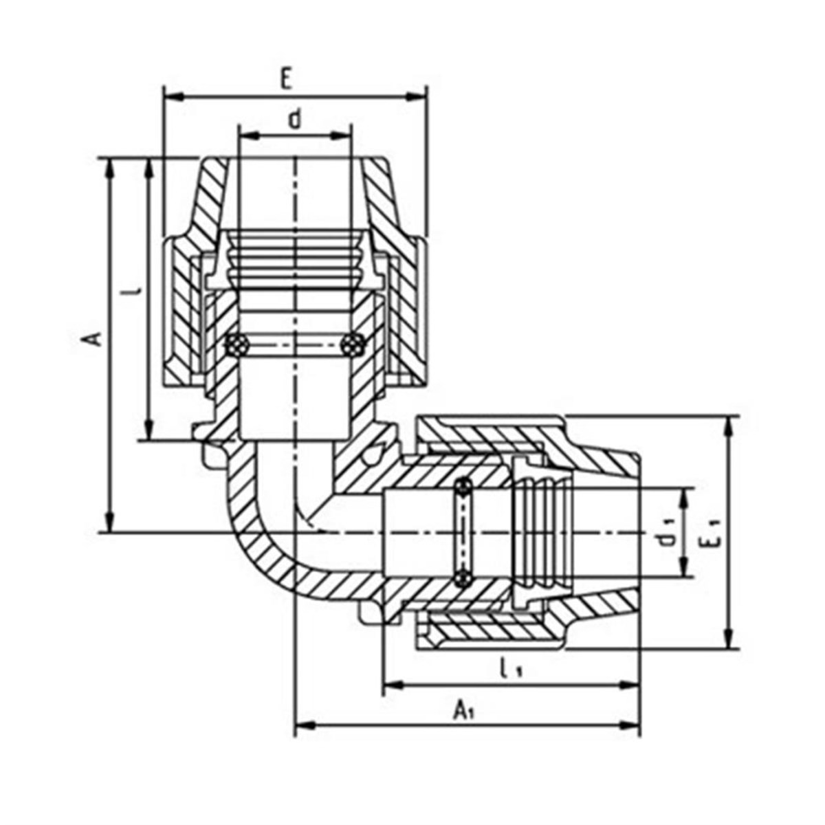 KABLİN REDÜKSİYON DİRSEK 90°