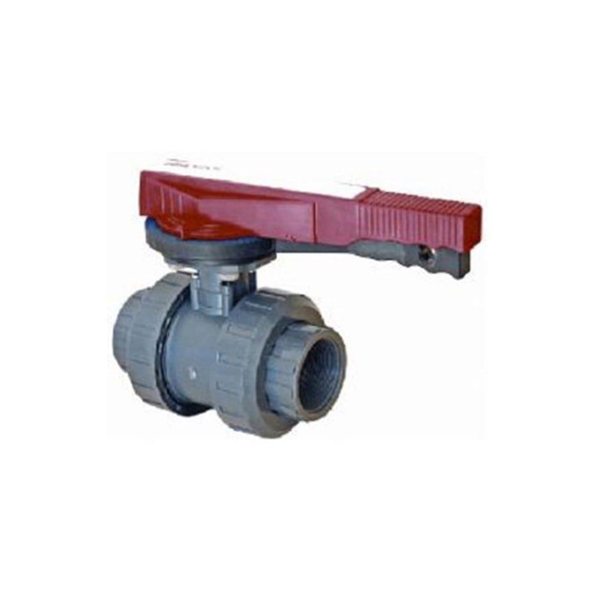 U-PVC DÜŞÜK DAYANIMLI ASİT İÇİN KÜRESEL ASİT VANASI ÇİFT TARAF İÇTEN DİŞLİ (POZİSYON AYARLI)