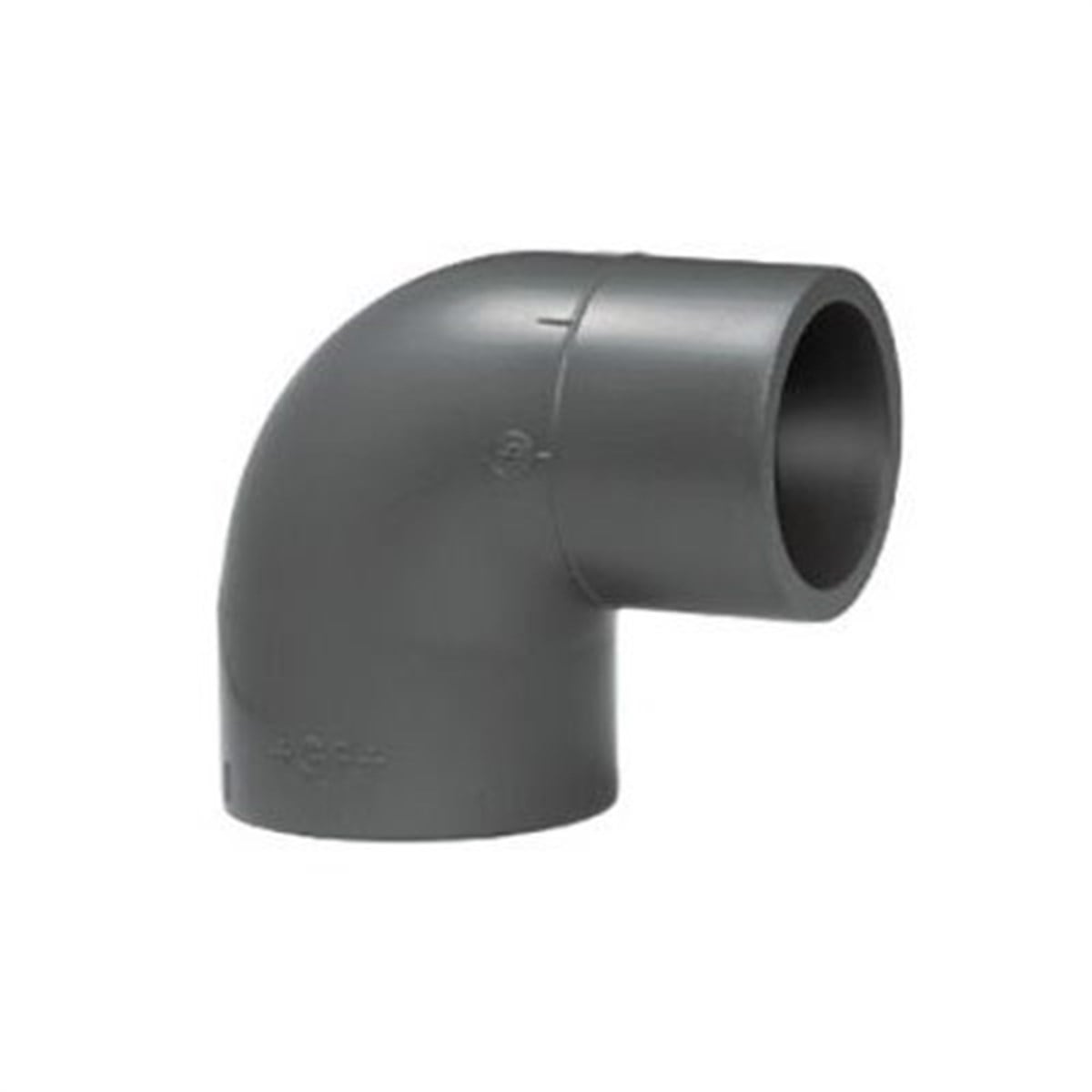 UH-PVC YAPIŞTIRMA MUFLU REDÜKSİYONLU 90°DİRSEK