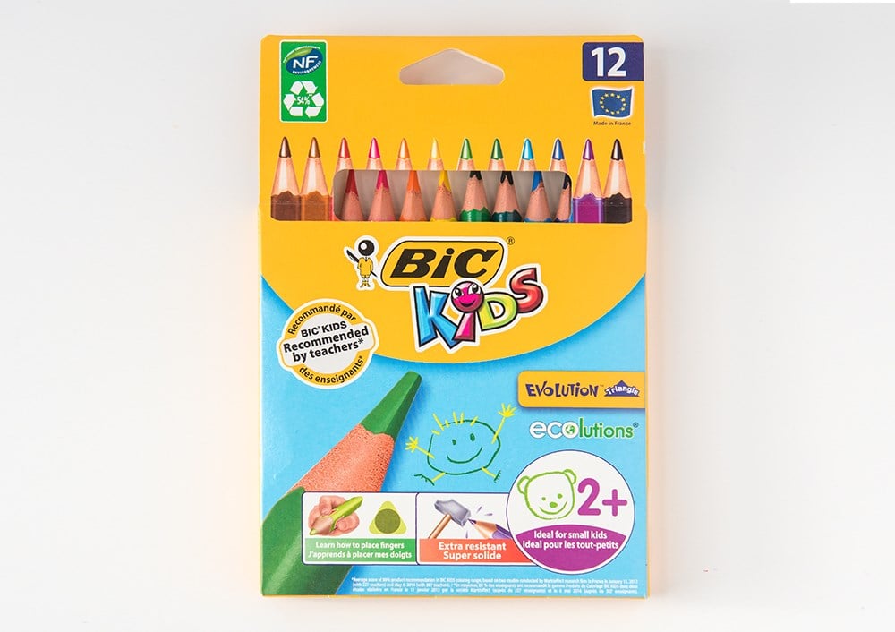 BİC Üçgen Kuruboya 12li