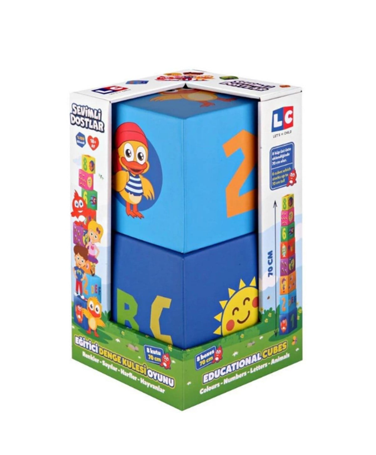 LC Sevimli Dostlar Eğitici Denge Kule Oyunu