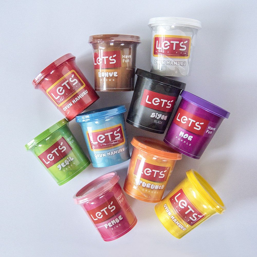 LETS Oyun Hamuru Tek Renk