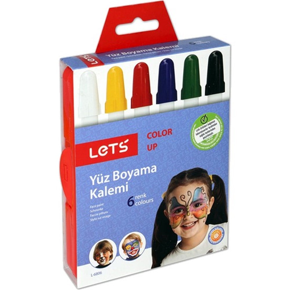 LETS Yüz Boyası 6 Renk