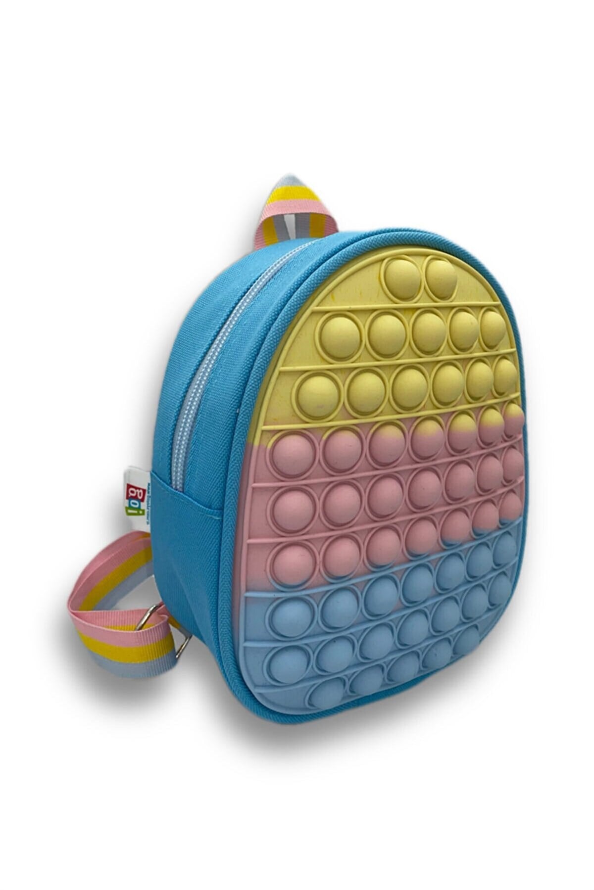 Pop It Push Bubble Fidget Sırt Çantası - Mavi