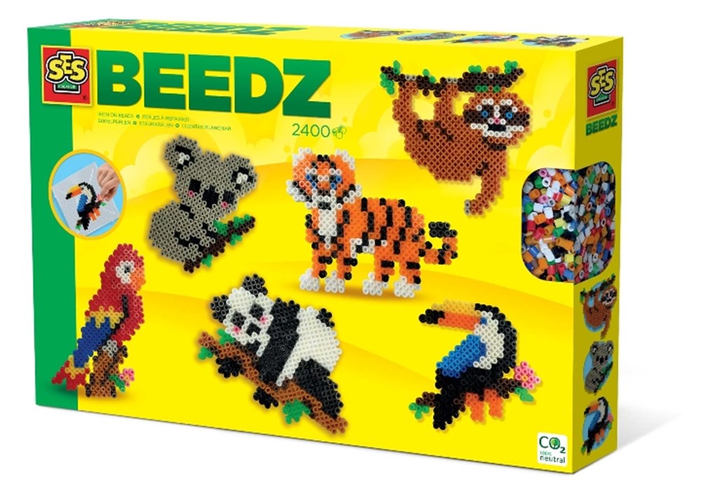 BEEDZ - ÜTÜ BONCUK SETİ - ORMAN HAYVANLARI