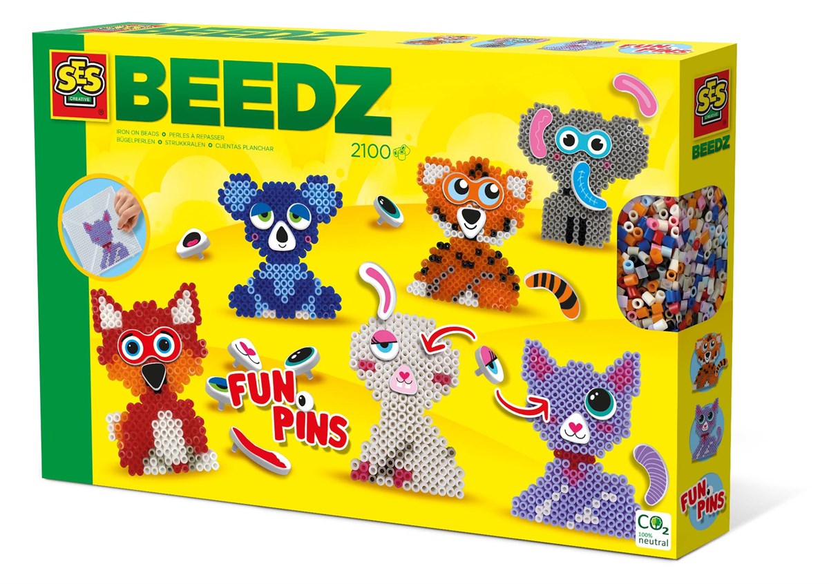 Beedz- Ütü Boncuk Seti - Eğlenceli Hayvanlar