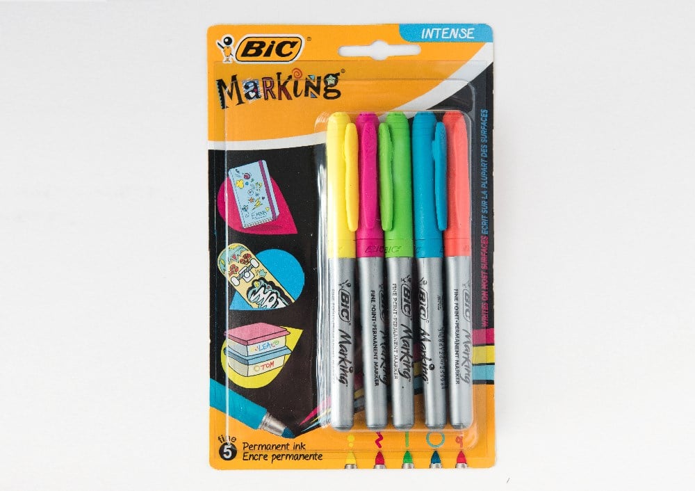 BİC 5li Marking - Blister