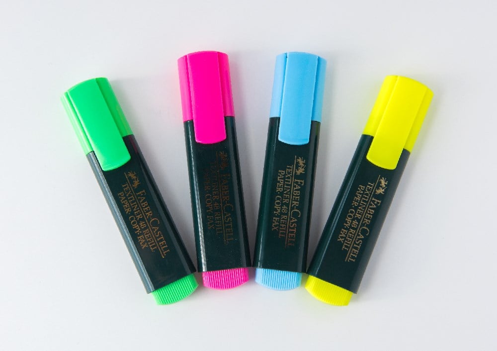 Faber-Castell Fosforlu Markör