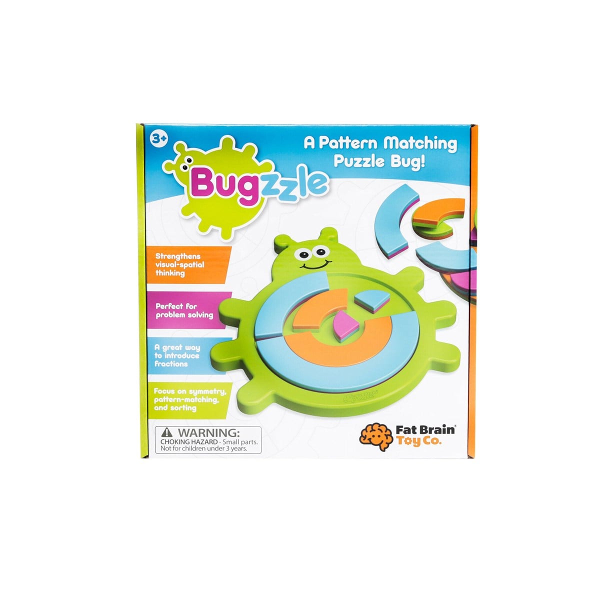 Fat Brain Toys Bugzzle Uğur Böceği Puzzle