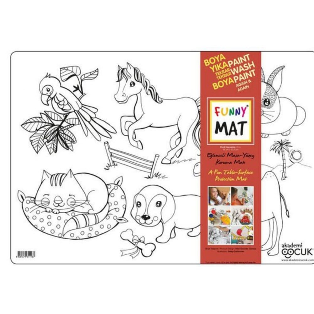 FUNNY MAT - EVCİL HAYVANLAR