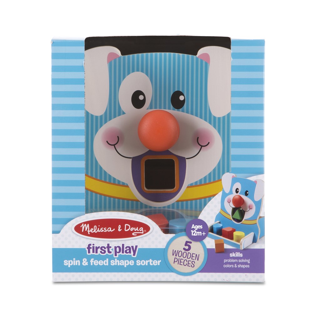 Melissa and Doug AHŞAP DÖNDÜR VE BESLE ŞEKİLLER
