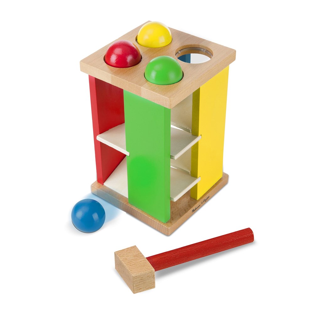 Melissa and Doug AHŞAP KULE - ÇAK & YUVARLA