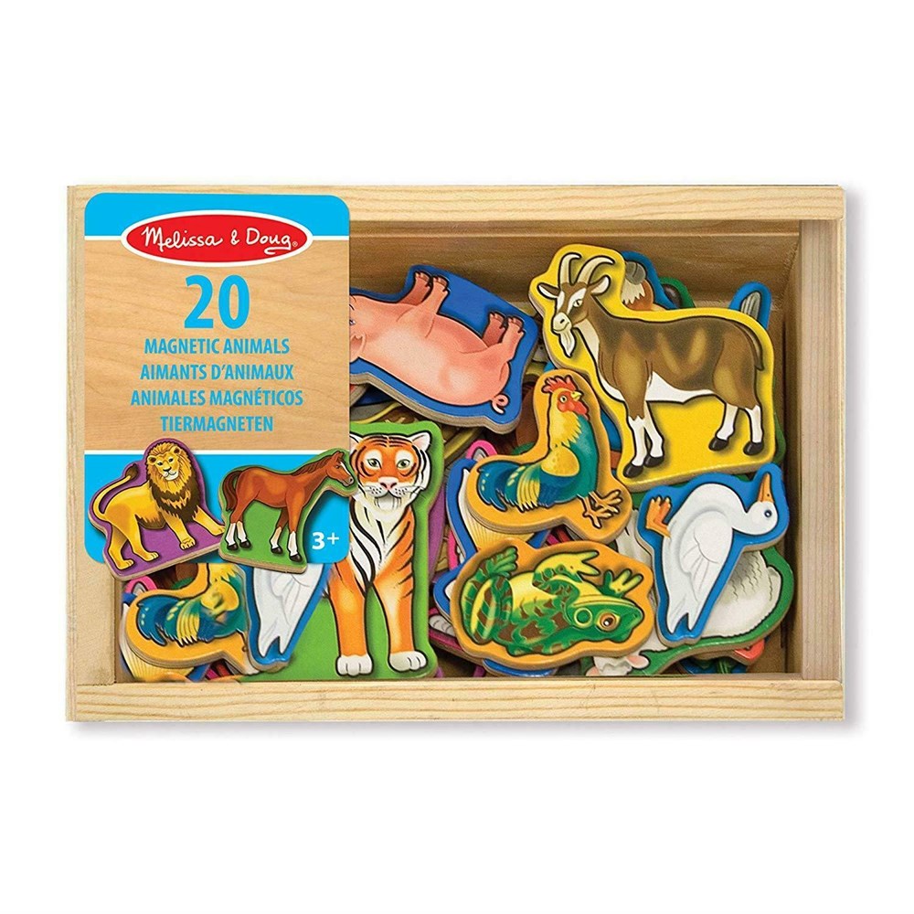 Melissa and Doug AHŞAP MIKNATISLI - HAYVANLAR