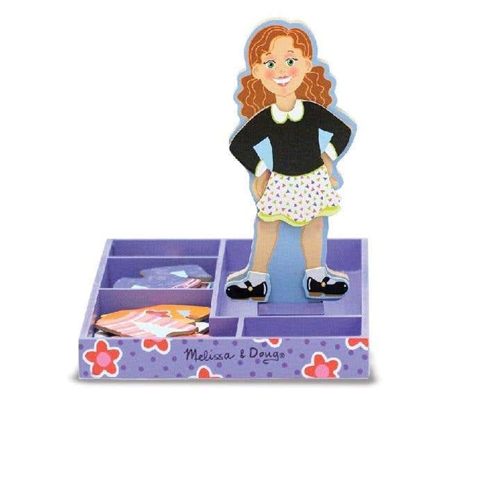 Melissa and Doug AHŞAP MIKNATISLI GİYDİRME - MAGGİE