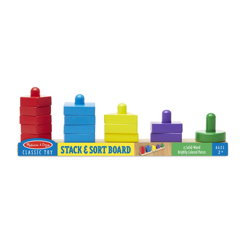 Melissa and Doug AHŞAP RENKLİ ŞEKİL DİZME