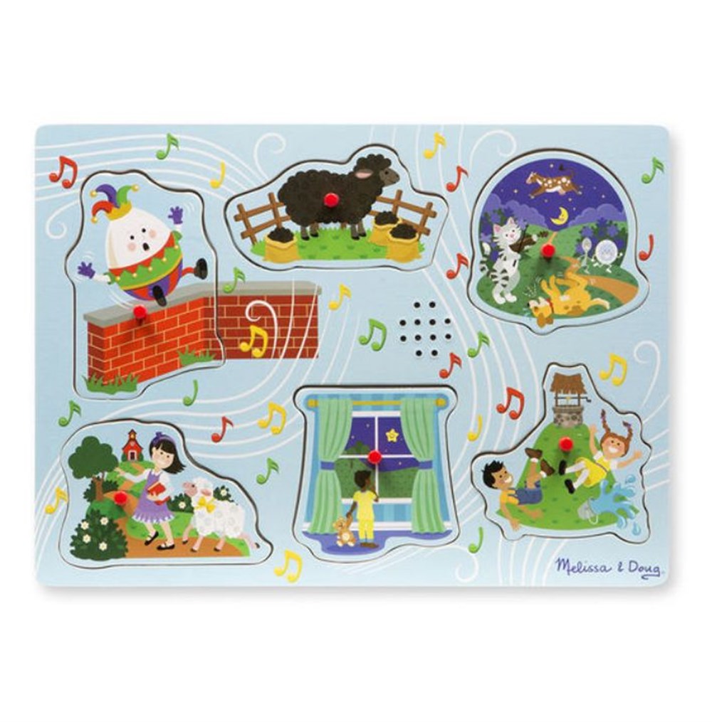 Melissa and Doug AHŞAP SESLİ YAPBOZ - İNGİLİZCE ÇOCUK ŞARKILARI 2