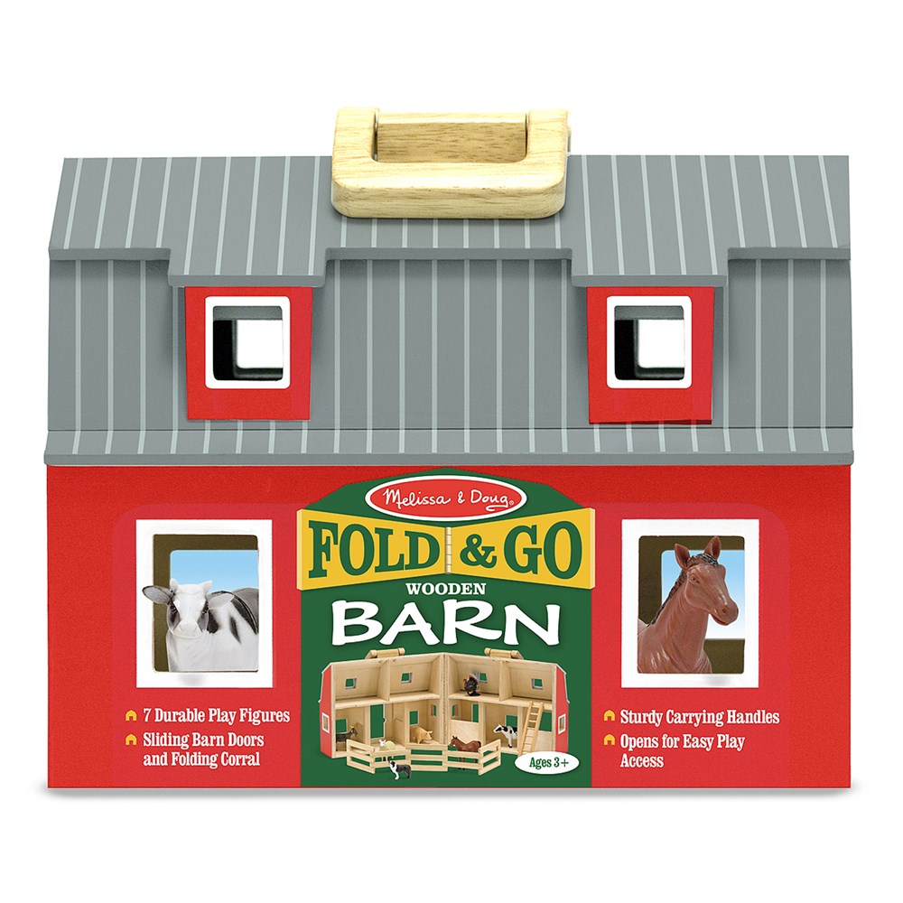 Melissa and Doug AHŞAP TAŞINABİLİR ÇİFTLİK