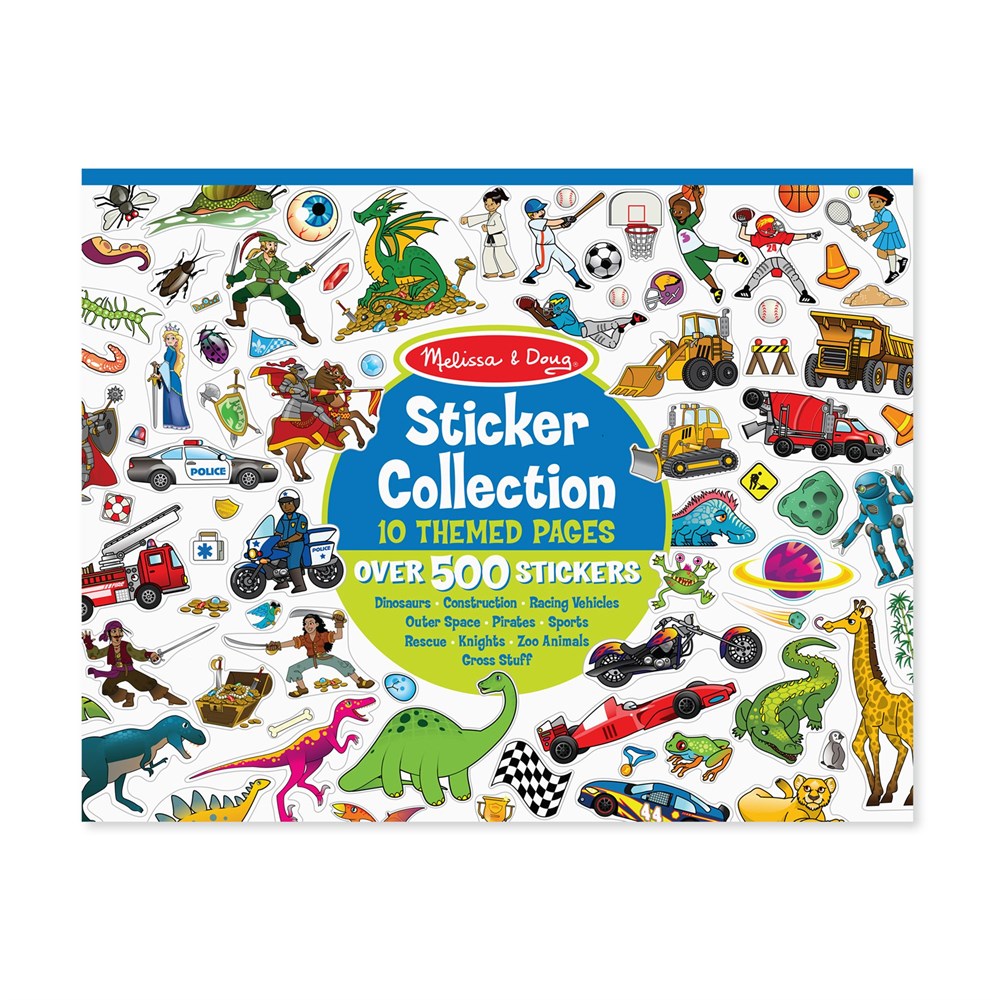 Melissa and Doug ÇIKARTMA KOLEKSİYONU - MAVİ