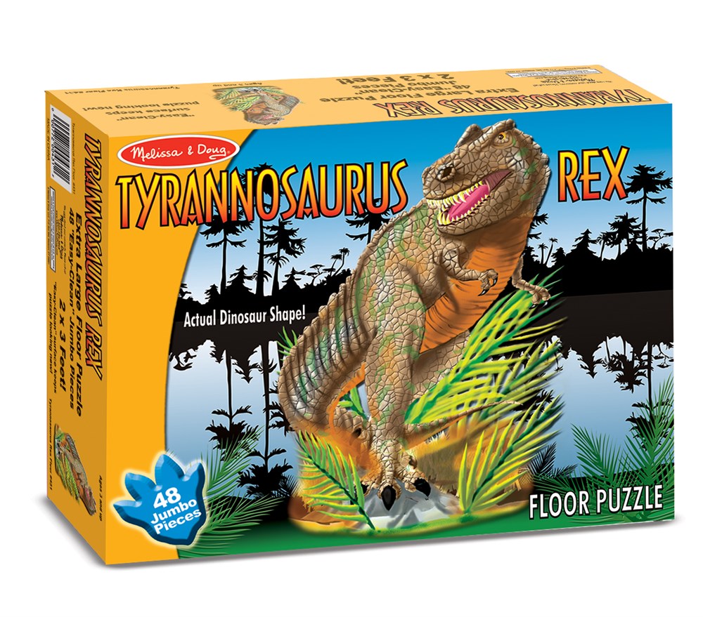 Melissa and Doug DEV YER YAPBOZU - T - REX (48 PARÇA)