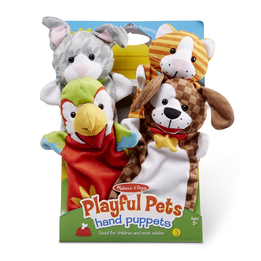 Melissa and Doug EL KUKLA SETİ - EVCİL HAYVANLAR