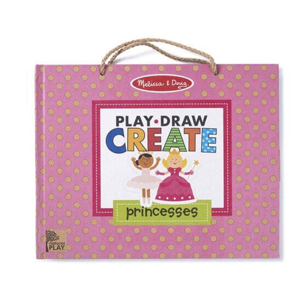 Melissa and Doug OYNA, ÇİZ, YARAT - PRENSES