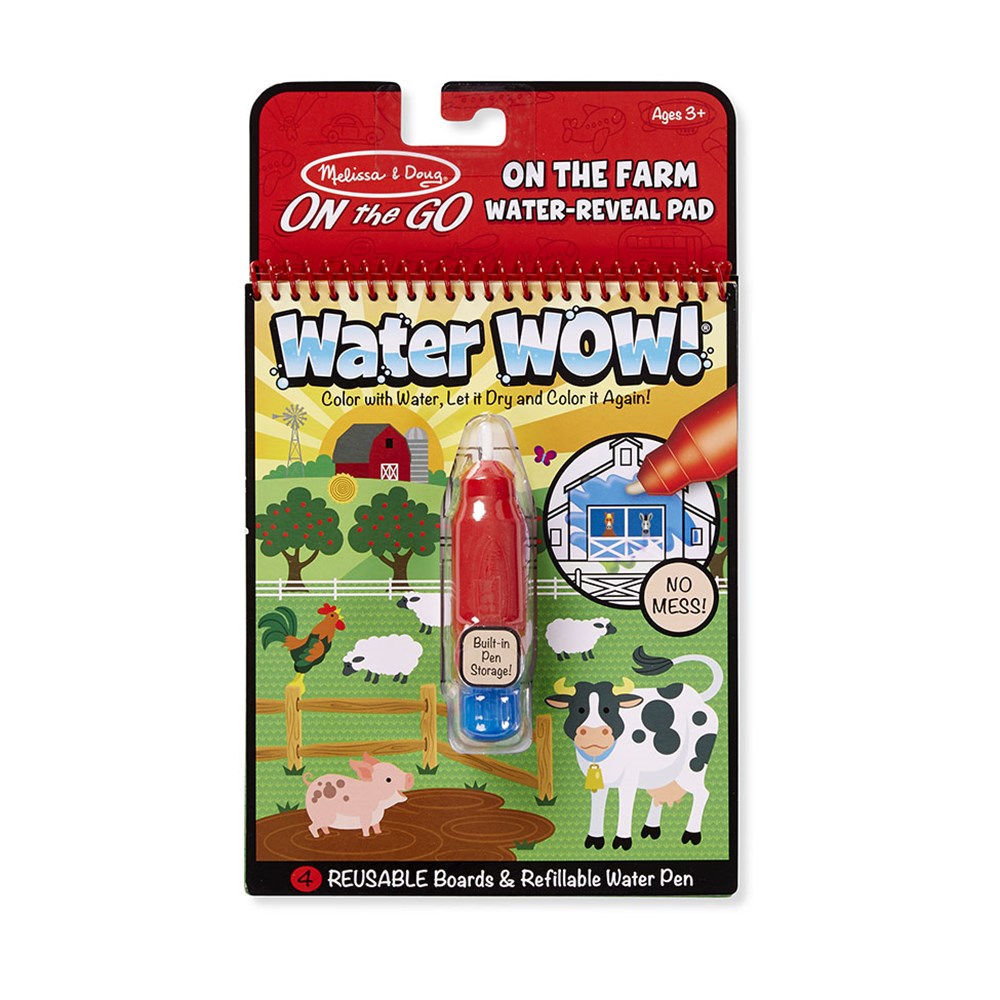 Melissa and Doug WATER WOW! SU İLE BOYAMA KİTABI - ÇİFTLİK