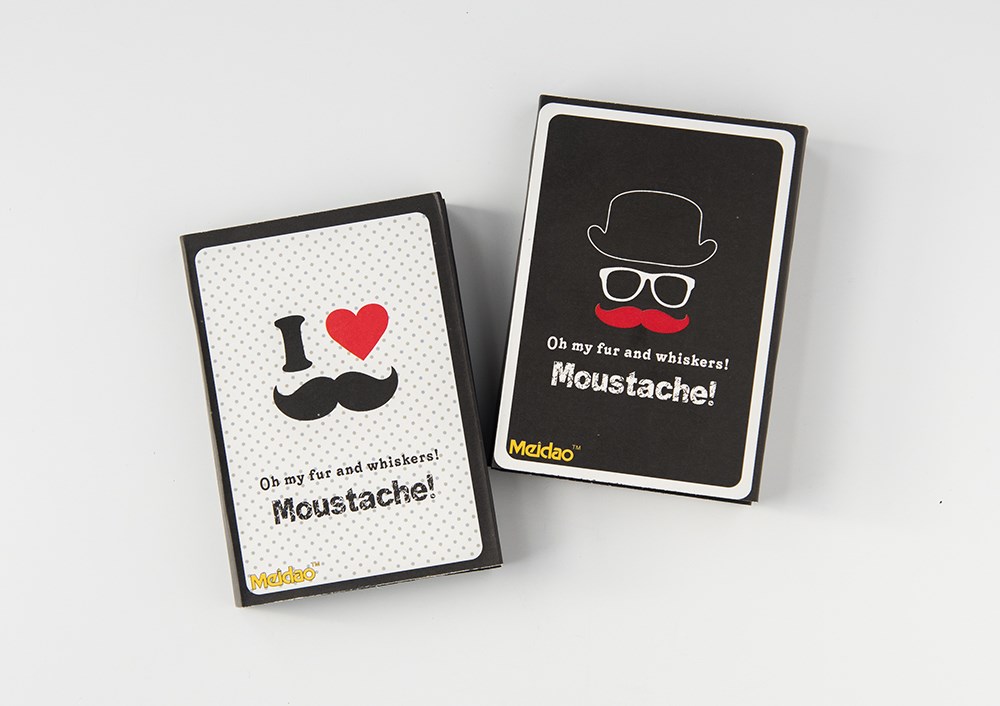 Moustache Katlamalı Not Kağıdı