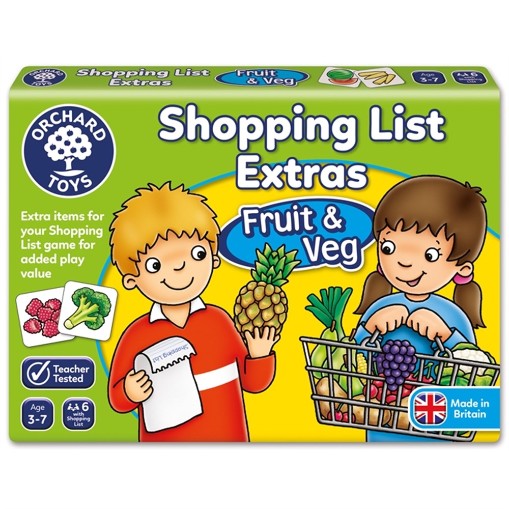 ORCHARD ALIŞVERİŞ LİSTESİ MEYVE & SEBZE (Shopping List Fruit & Veg)