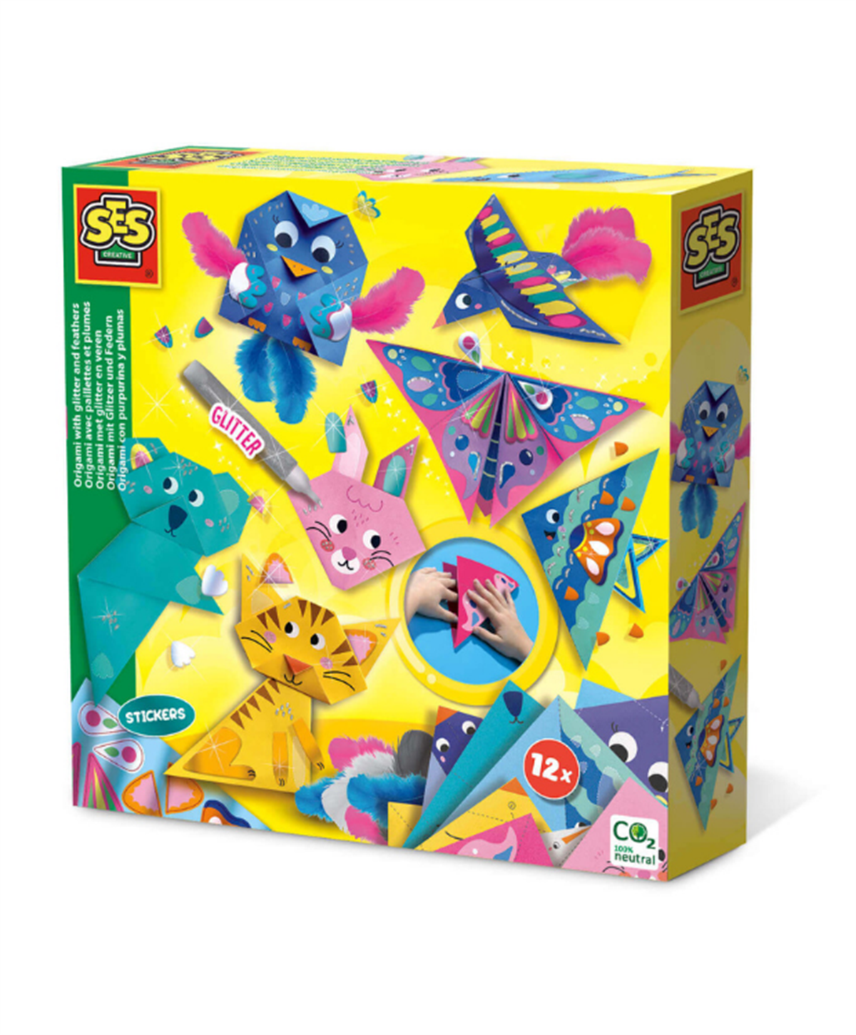 SES Creative Origami - Sevimli Hayvanlar - Sim ve Tüylerle