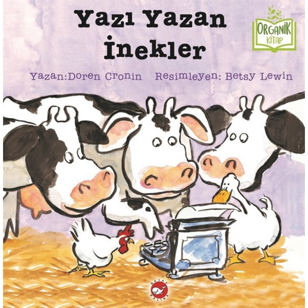 Yazı Yazan İnekler-Organik Kitap