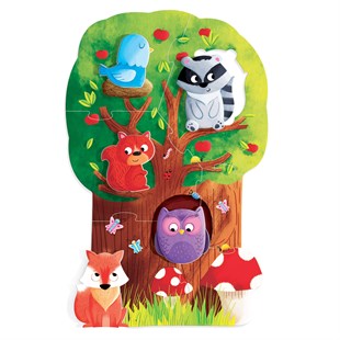 Headu Montessori First Puzzle The Forest (2-4 Yaş)