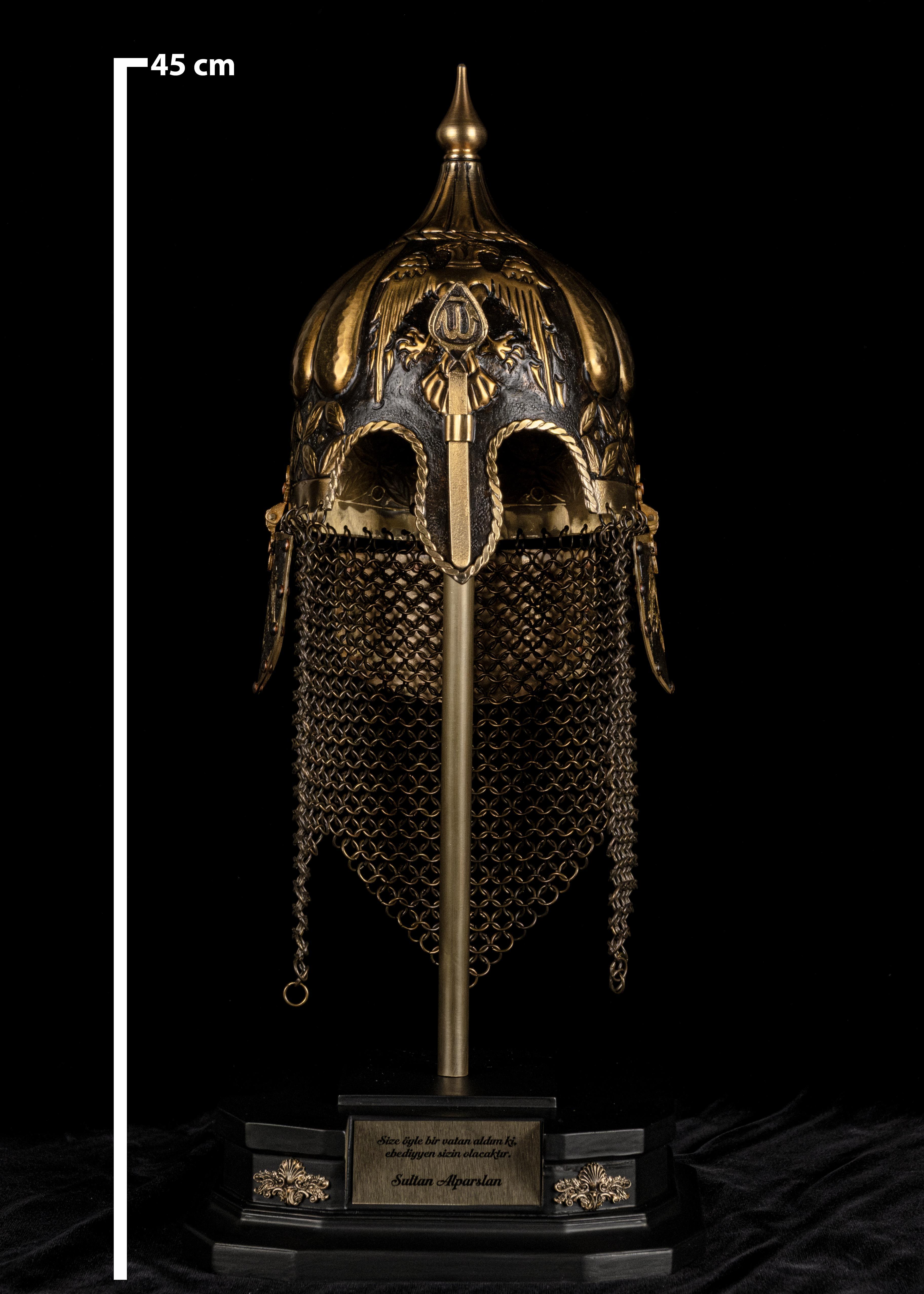 Sultan Alparslan Mİğferi  Masa Üstü Dekor Boy