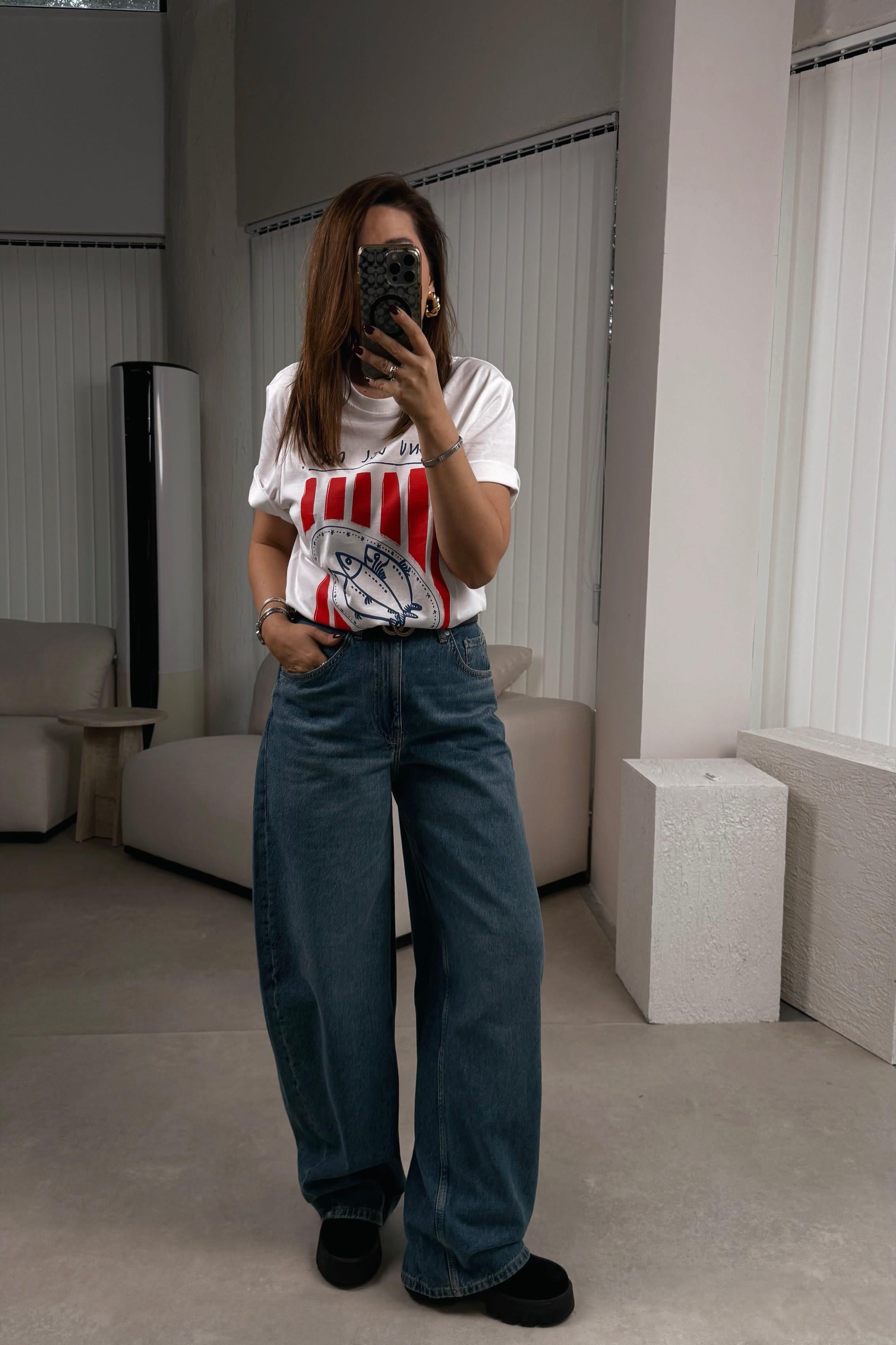 Mavi Baggy Jean 